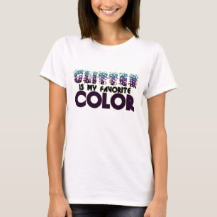 T-shirt O brilho é a minha cor favorita