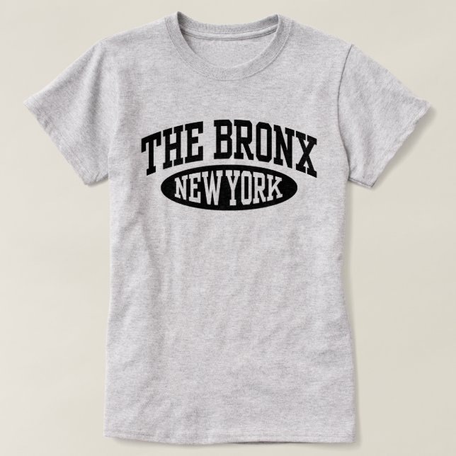 T-shirt O Bronx Nova York (Frente do Design)