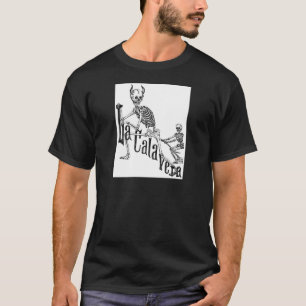 T-shirt O Calavera Infernal. O dia dos mortos