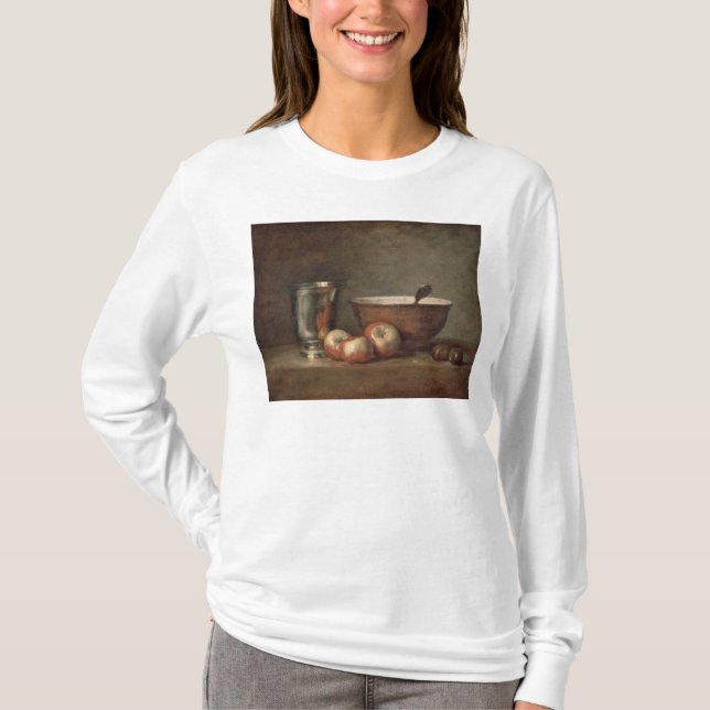 T-shirt O cálice de prata, c.1768 (Frente)