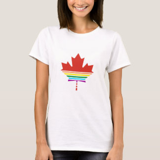 T-shirt O Canadá 150 das mulheres