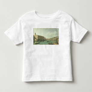 T-shirt O canal grande da ponte de Rialto