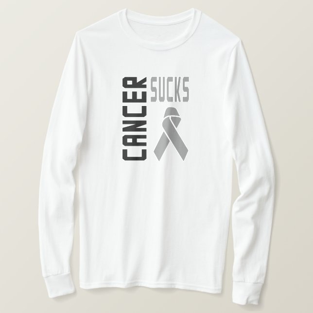 T-shirt O Câncer é uma Droga (Frente do Design)