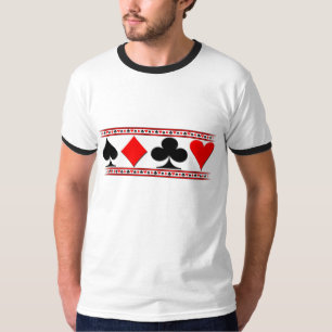 T-shirt O cartão sere o T