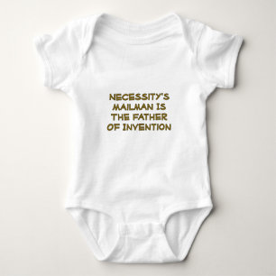 T-shirt O carteiro da Necessidade é o Pai da Invenção