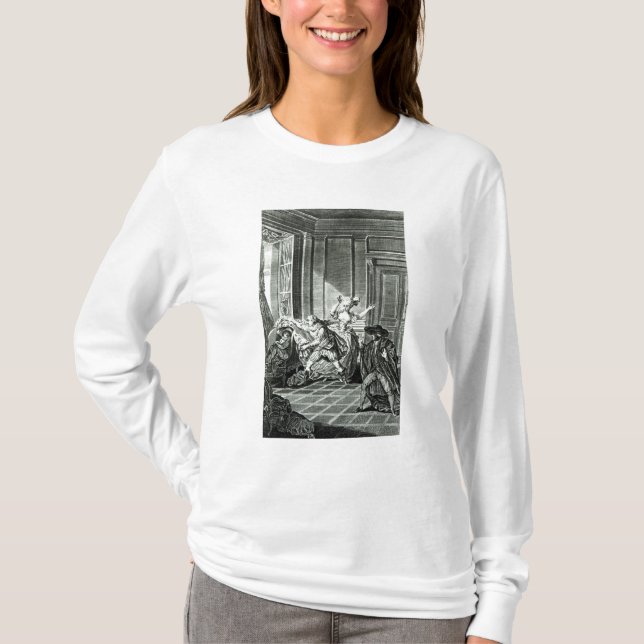 T-shirt O casamento de Figaro (Frente)
