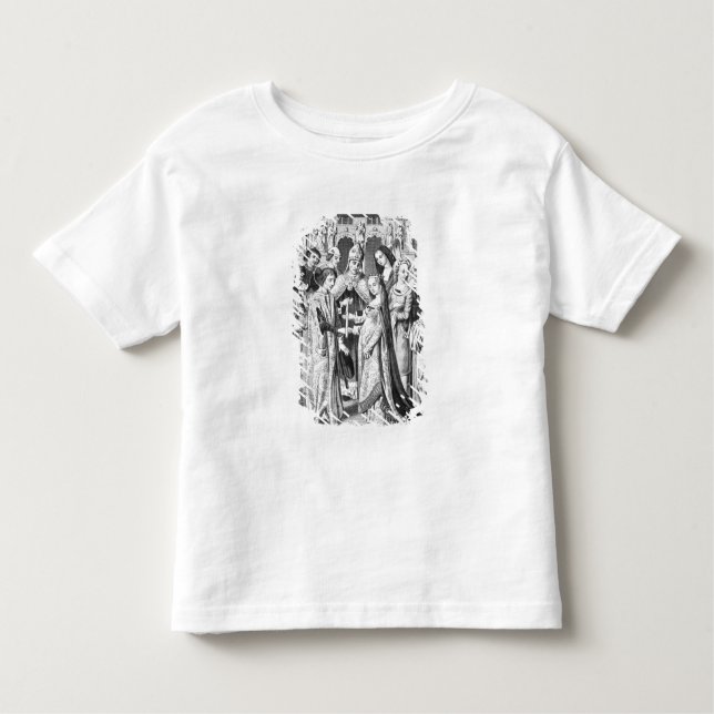 T-shirt O Casamento de Henrique VI e Margaret de Anjou (Frente)