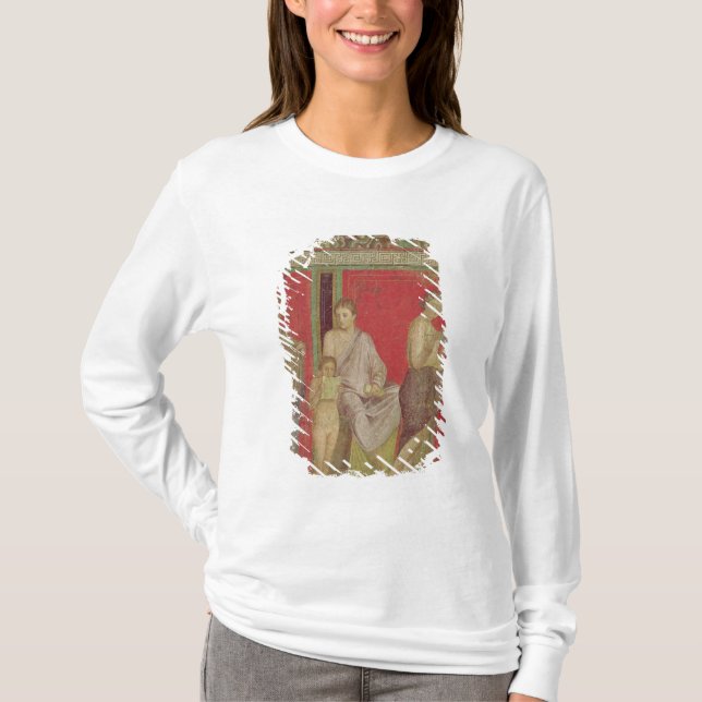 T-shirt O catecismo com uma leitura da rapariga (Frente)