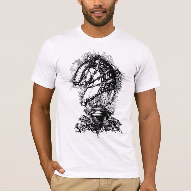 T-shirt O cavaleiro (Frente)
