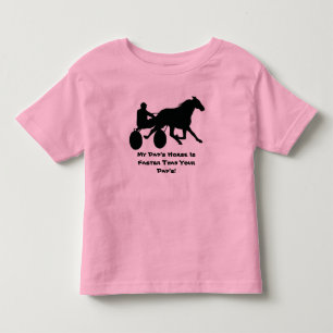 T-shirt O cavalo do meu pai é mais rápido do que seu pai