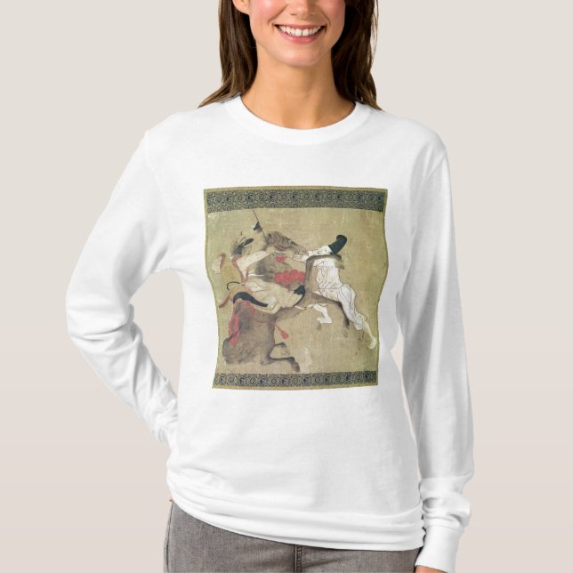 T-shirt O cavalo irritado (Frente)