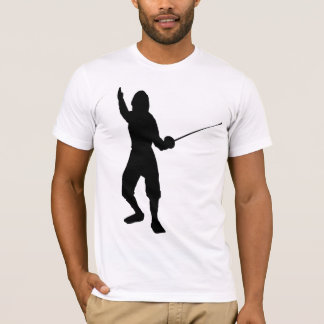 T-shirt o cerca-jogo, swordplay, skate, esporte, gym,