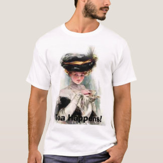 T-shirt O chá acontece