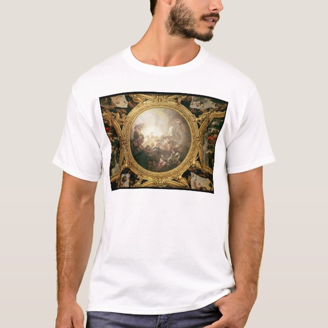 T-shirt O Chariot de Apollo, pintura do teto (Frente)