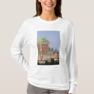 T-shirt O Chateau Frontenac na cidade de Quebec, Canadá.