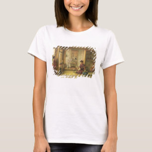 T-shirt O Choque Vadio (óleo na canvas)