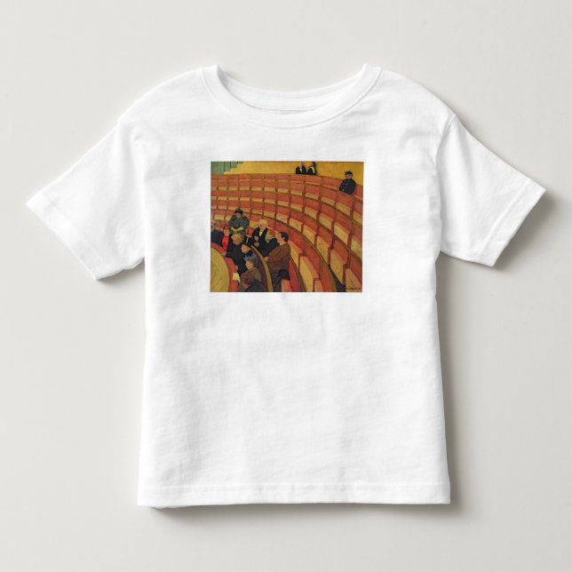 T-shirt O círculo superior no teatro du Chatelet (Frente)