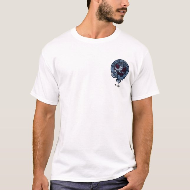 T-shirt O clã do caminhante Crest (Frente)