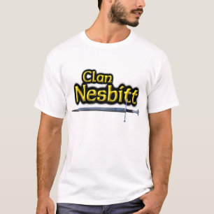T-shirt O clã Nesbitt inspirou Scottish