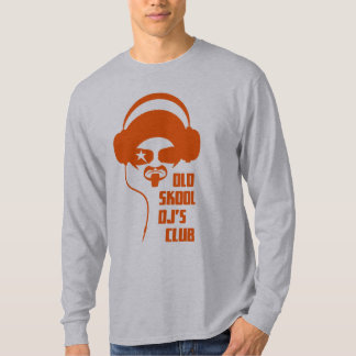 T-shirt o clube 2 do DJ idoso do skool
