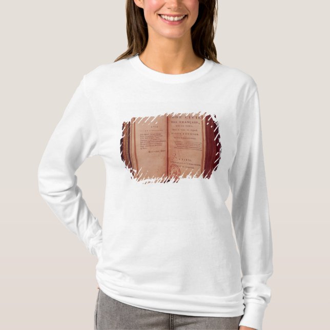 T-shirt O código de Napoleão (Frente)