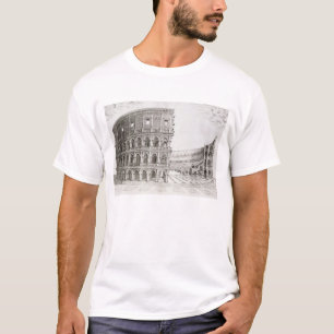 T-shirt O Colosseum, construído no ANÚNCIO 80 (gravura)