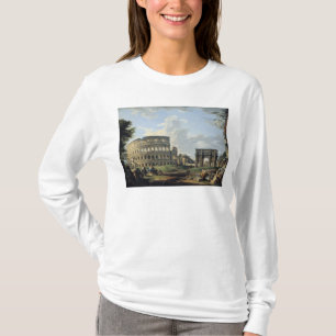 T-shirt O Colosseum e o arco de Constantim
