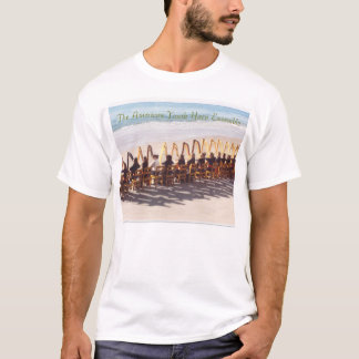 T-shirt O conjunto americano da harpa da juventude
