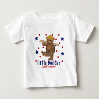 T-shirt O construtor pequeno gosta do pai