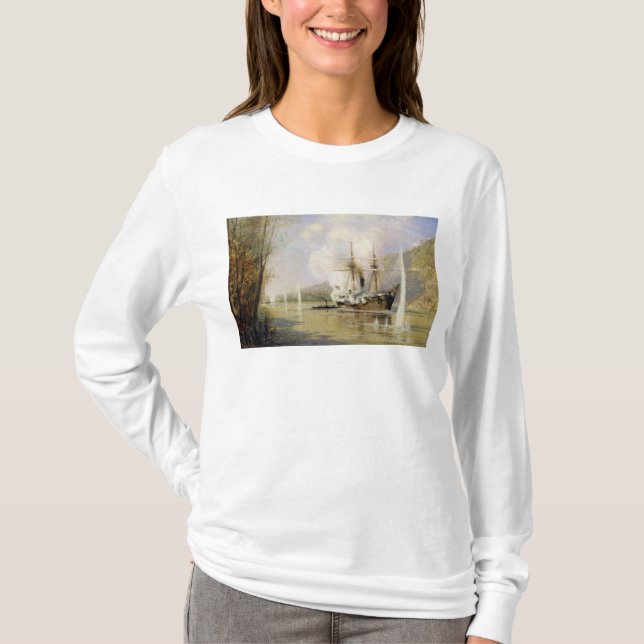 T-shirt O contratorpedeiro 'Shutka do russo (Frente)