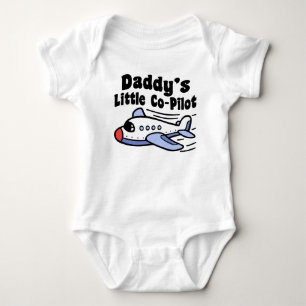 T-shirt O copiloto pequeno do pai