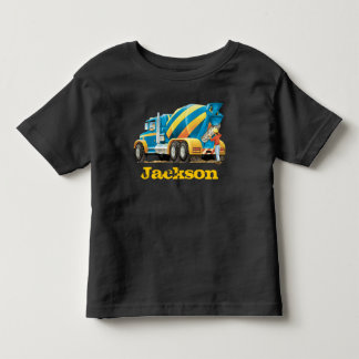 T-shirt O costume caçoa caminhões da construção do