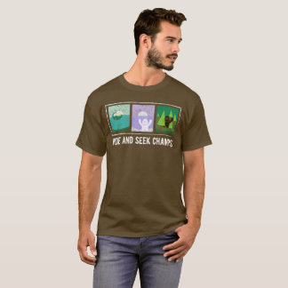 T-shirt O couro cru - e - busca patrocina o pé grande,