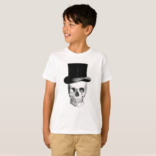 T-shirt O crânio legal o Dia das Bruxas caçoa o Tshirt