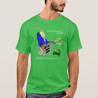 T-shirt O Críquete Dos Surdos E O Trumpete Da Orelha