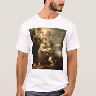 T-shirt O cristo e o John The Baptist das crianças