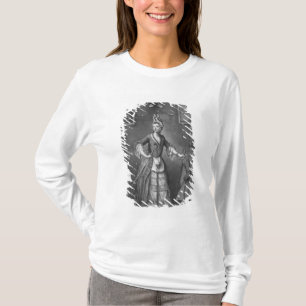 T-shirt O d'Eon dos cavaleiros, vestido como uma mulher