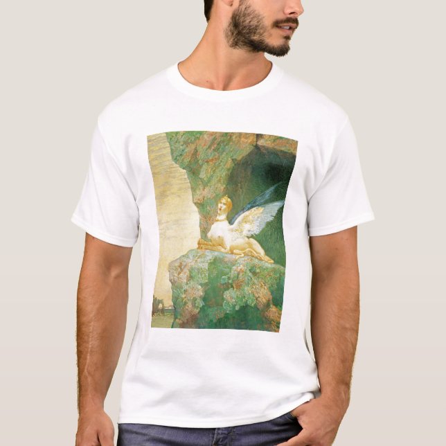 T-shirt O desespero da esfinge, 1890 (Frente)
