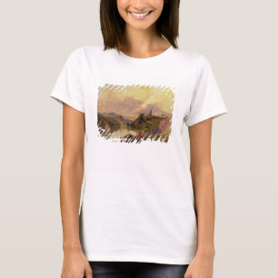 T-shirt O desfiladeiro de Avon no por do sol (óleo no