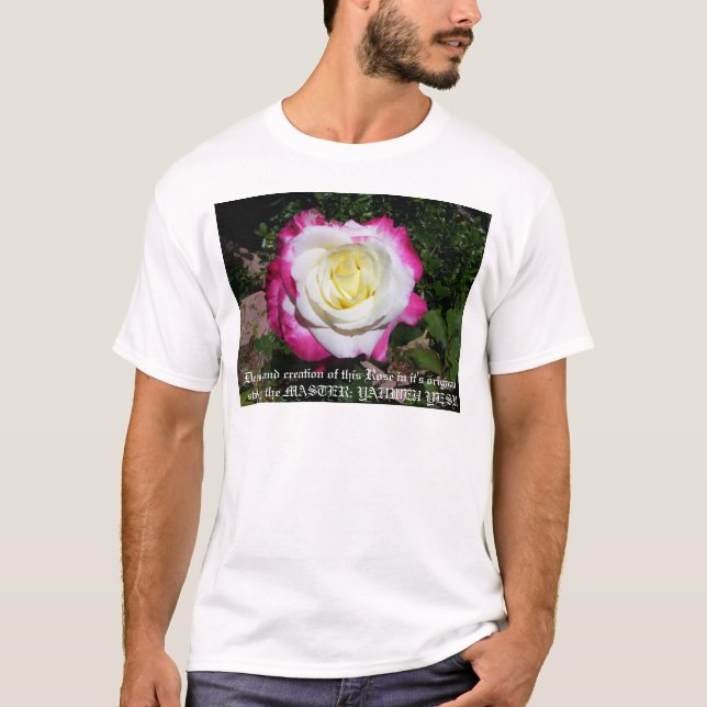 T-shirt O design e a criação desta aumentaram nele são (Frente)