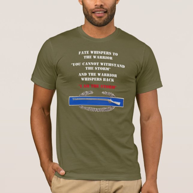 T-SHIRT O DESTINO SUSSURRA AO GUERREIRO, (Frente)