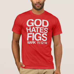 T-shirt O deus deia figos
