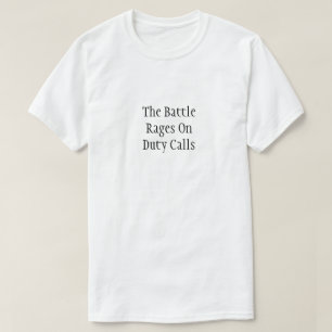 T-shirt O Dever das Batalhas Chama