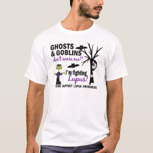 T-shirt O Dia das Bruxas 1 guerreiro do lúpus