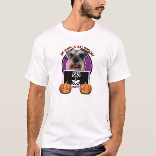 T-shirt O Dia das Bruxas - apenas um Lil assustador -