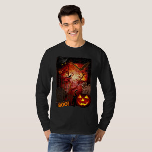 T-shirt O Dia das Bruxas assustador