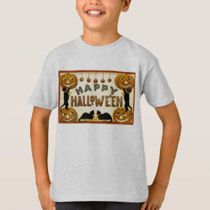 T-shirt O Dia das Bruxas feliz