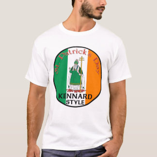 T-shirt O dia de St Patrick - estilo de Kennard