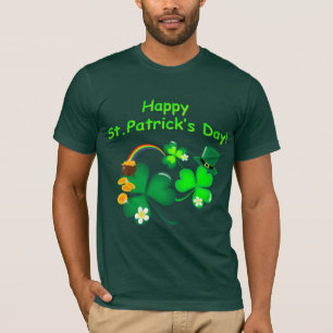 T-shirt O dia de St Patrick feliz!