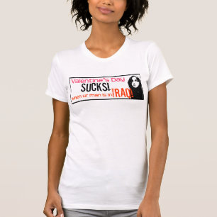 T-shirt O dia dos namorados suga! (quando o homem do ur